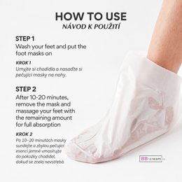 FRUDIA Maska na chodidla My Orchard Peach Foot Peeling Mask (1 pár)