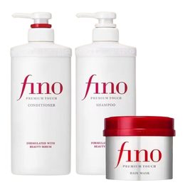 SHISEIDO FINO Premium Touch - Šampon + Kondicioner + Maska