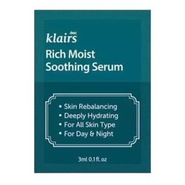 KLAIRS Sérum Rich Moist Soothing Serum VZOREK
