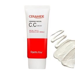 FARM STAY CC Krém Ceramide Firming Facial C.C Cream (50 g)