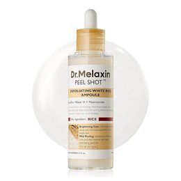Dr. MELAXIN Exfoliační ampule Peel Shot Exfoliating White Rice Ampoule (80 ml)