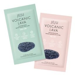 THE FACE SHOP Čisticí náplasti na nos Jeju Volcanic Lava Nose Strips Set (7 ks)