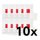 COSRX 10 x Čistící náplasti Acne Pimple Master Patch (10 x 24 náplastí)