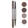 TONYMOLY Tužka na obočí s kartáčkem The Shocking Vegan Brow Easy Flat