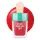 ETUDE Dear Darling Water Gel Tint Ice cream RD307 Watermelon Red