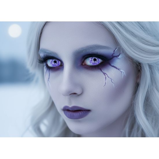 WHITE WALKER VIOLET Coloured Contact Lenses
