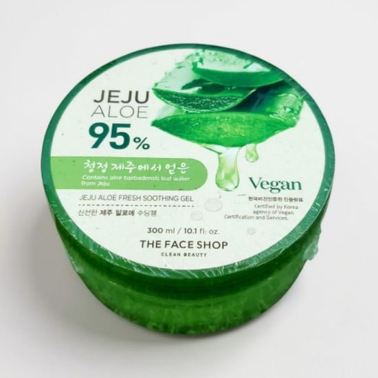 THE FACE SHOP Jeju Aloe 95% Fresh Soothing Gel Vegan (300 ml)