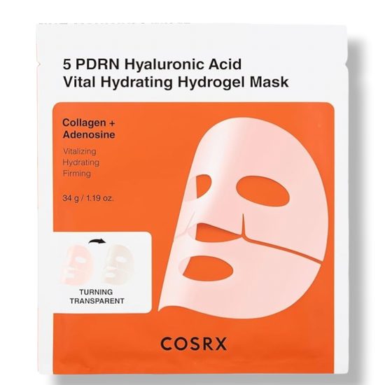 COSRX Hydrogelová pleťová maska 5 PDRN Hyaluronic Acid Vital Hydrating Hydrogel Mask