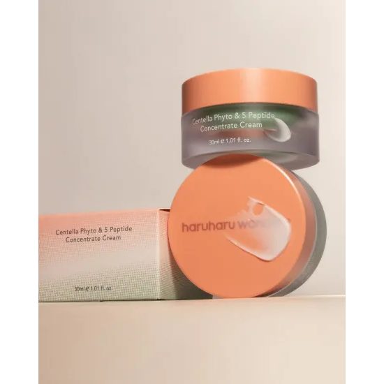HARUHARU WONDER Pleťový krém Centella Phyto & 5 Peptide Concentrate Cream (30 ml)