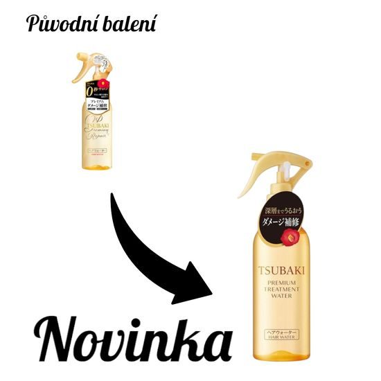 SHISEIDO TSUBAKI Sprej na vlasy Premium Treatment Hair Water (210 ml)