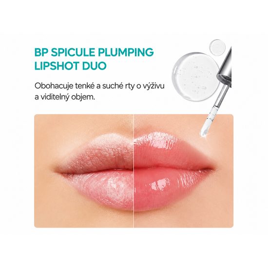 Dr. MELAXIN Plump lesk na rty s mikrojehličkami BP Spicule Plumping Lip Shot Maxi