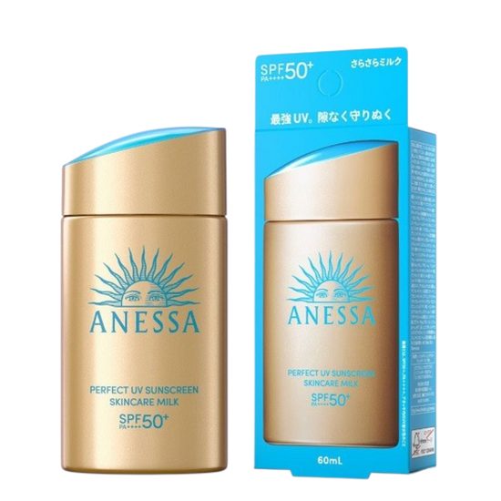 SHISEIDO ANESSA Sonnenschutzmilch Perfect UV Sunscreen Skincare Milk SPF50+ PA++++ (60 ml)