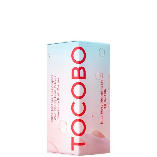 TOCOBO Olejek do ust z efektem powiększającym Juicy Berry Plumping Lip Oil #01 Chill Red