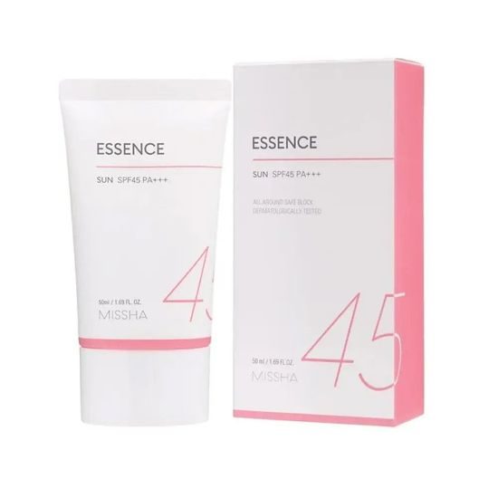 MISSHA Voděodolná opalovací esence All Around Safe Block Essence Sun SPF45 PA+++ (50 ml)