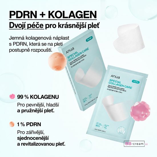 ANUA PDRN Collagen Melting Patch For Neck (4 pcs)