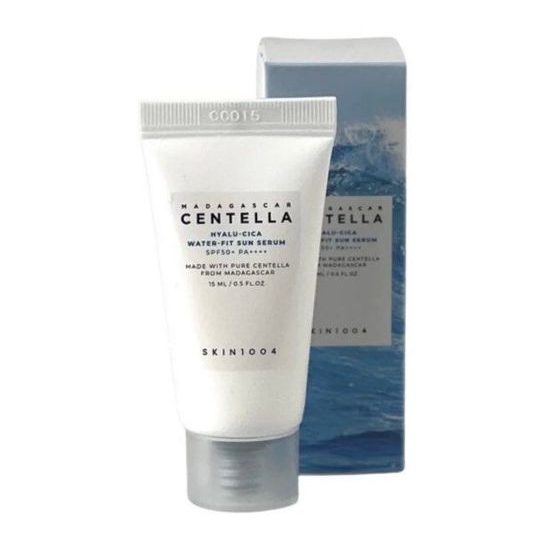 SKIN1004 Krem przeciwsłoneczny Madagascar Centella Hyalu-Cica Water-Fit Sun Serum SPF50+ PA++++ (15 ml)