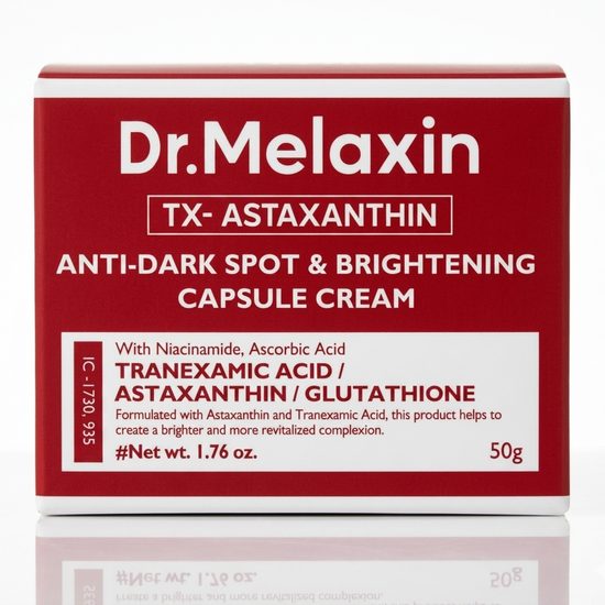 Dr. MELAXIN Pleťový kapslový krém TX-Astaxanthin Anti-Dark Spot & Brightening Capsule Cream (50 g)