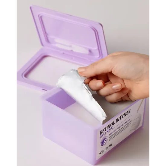 SOME BY MI Masques en tissu régénérants et liftants platine Retinol Intense Daily Mask (30 pcs)