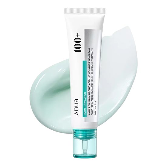 ANUA Crema facial PDRN Hyaluronic Acid 100 Moisturizing Cream (60 ml)