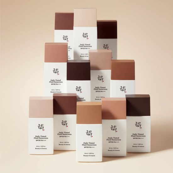 BEAUTY OF JOSEON Toniran zaščitni fluid za sončenje Daily Tinted Fluid Sunscreen SPF30 PA+++ (50 ml)
