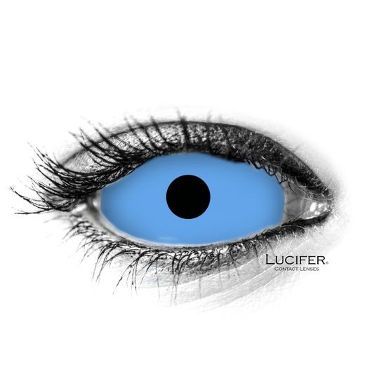 Crazy šošovky - nedioptrické - BLUE sclera (2 šošovky)