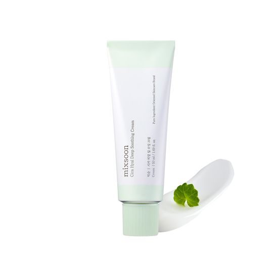 MIXSOON Crema facial Cica Hyal Deep Soothing Cream (50 ml)