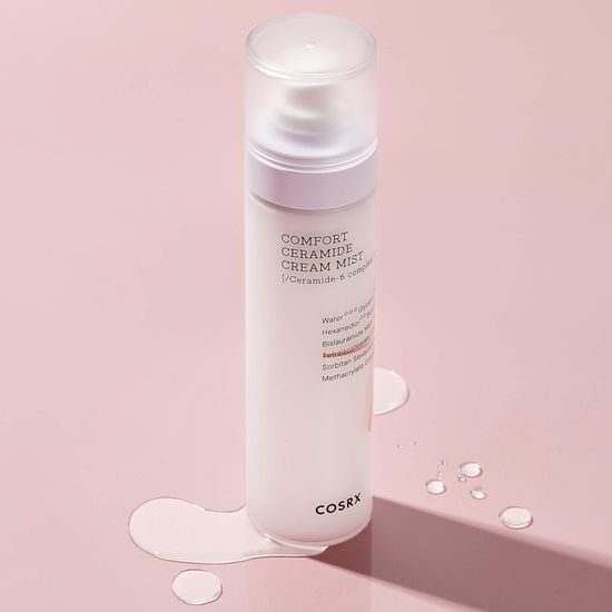 COSRX Pleťová mlha a fixátor makeupu Balancium Comfort Ceramide Cream Mist (120 ml)