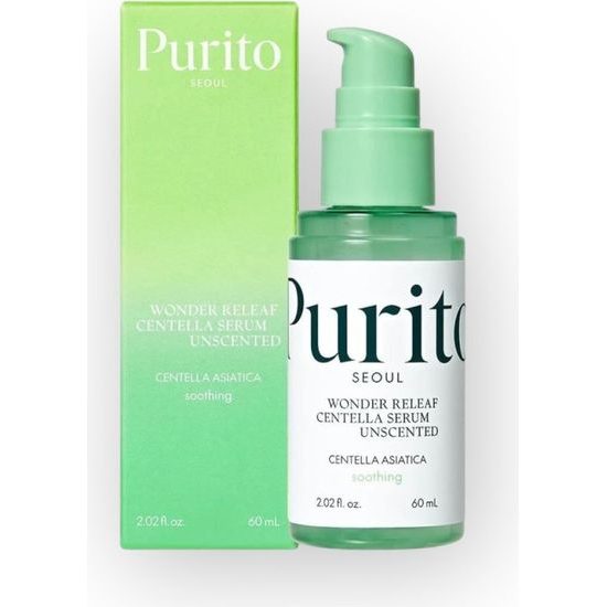 PURITO SEOUL Upokojujúce pleťové sérum Wonder Releaf Centella Serum Unscented (60 ml)