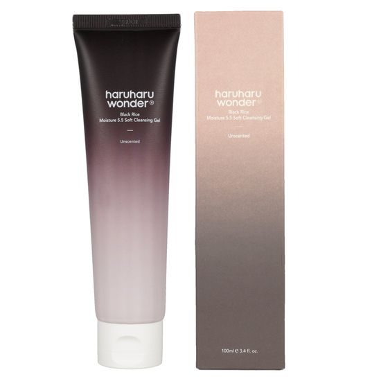 Haruharu WONDER Čisticí gel Black Rice Moisture 5.5 Soft Cleansing Gel (100 ml)