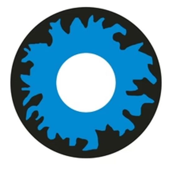 BLUE FLAME farbige Kontaktlinsen