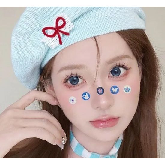 YAOZHI Obrázkové náplasti na akné Radiance Acne Pimple patch - Blue Danube (36 ks)