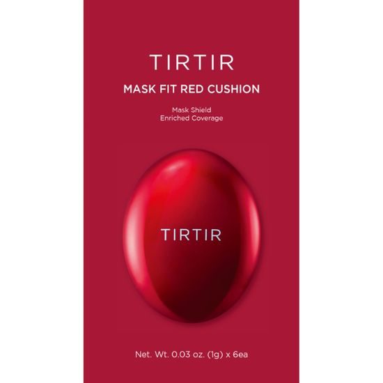 TIRTIR Set vzorků Cushion Make-up Mask Fit Red Cushion 6 Shade Trial Kit (6 vzorků)