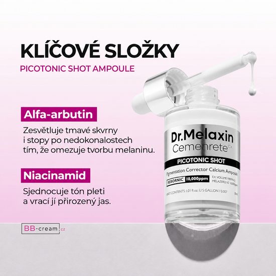 Dr. MELAXIN Cemenrete Picotonic Shot Pigmentation Serum (30 ml)