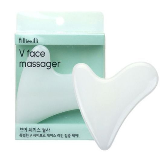 FILLIMILLI Gua-Sha herramienta de masaje V Face Massager