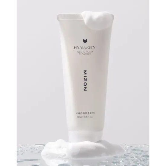 MIZON Oczyszczający żel piankowy Hyalugen Gel To Foam Cleanser (100 ml)