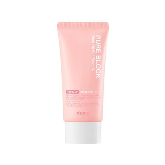 A'PIEU Podkladový opalovací krém Pure Block Tone-Up Sun Base SPF50+ PA+++ (50 ml)