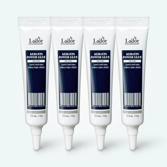Lador Regenerační esence na vlasy Keratin Power Glue Ampoule (4 x 15 g)