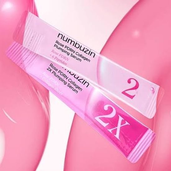 NUMBUZIN Rose PDRN Collagem Plumping Serum DUO