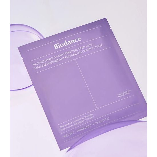 BIODANCE Hydrogelová pleťová maska Rejuvenating Caviar PDRN Real Deep Mask