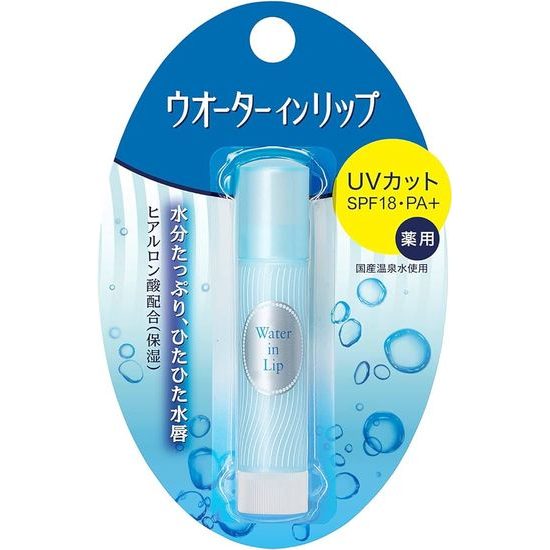 SHISEIDO Balzám na rty Water In Lip Balm UV Cut SPF18 PA+