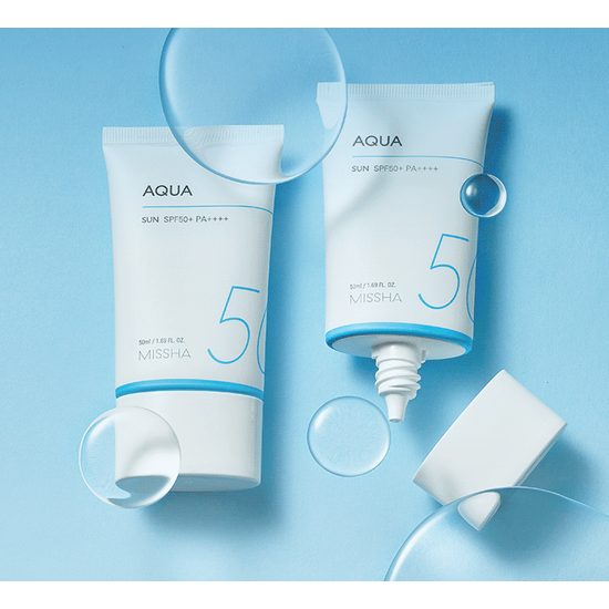 MISSHA Opalovací krém All Around Safe Block Aqua Sun SPF50+ PA++++ (50 ml)