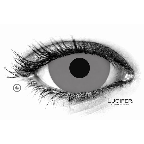 Crazy čočky - nedioptrické - GRAY mini sclera (2 čočky)