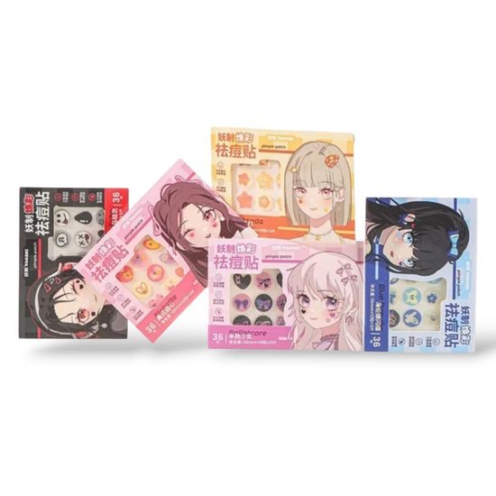 YAOZHI Bildpflaster gegen Akne Radiance Acne Pimple Patch - Balletcore (36 Stk.)