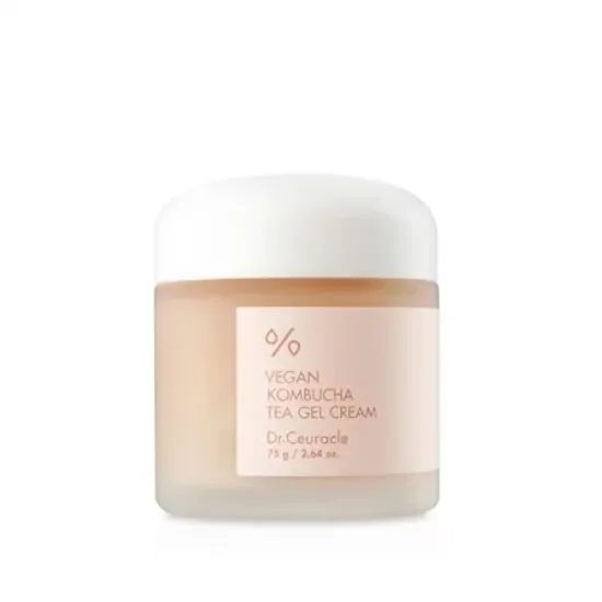 Dr. CEURACLE Hydratační gelový krém Vegan Kombucha Tea Gel Cream (75 g)