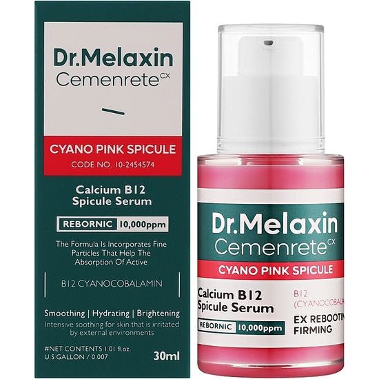 Dr. MELAXIN Pleťové sérum s mikrojehličkami Cemenrete Cyano Pink Spicule Serum (30 ml)