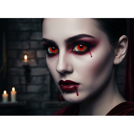 RED VAMPIRE farbige Kontaktlinsen