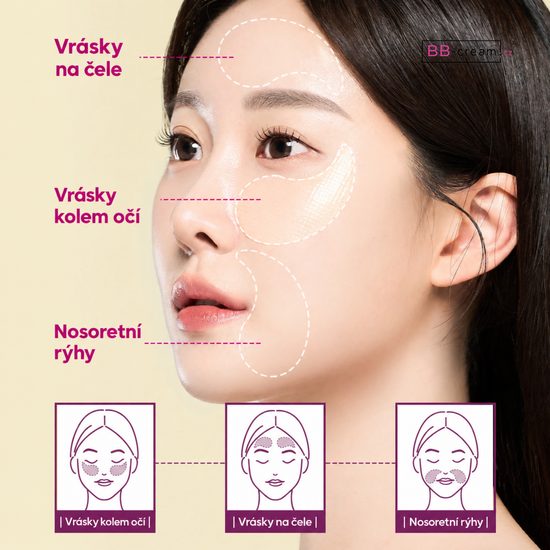 Dr. MELAXIN Hydrogelové polštářky Ceramide Calcium Volume Eye Patch (60 ks)