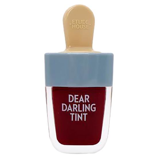 ETUDE Tinte hidratante para labios Dear Darling Water Gel Tint Ice cream RD306 Shark Red