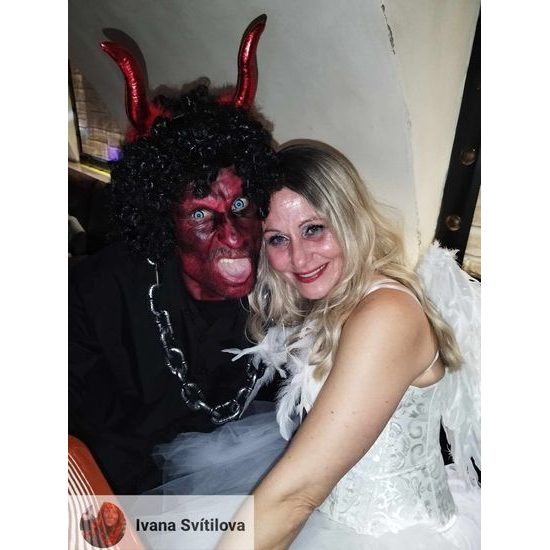 SAW BLUE farbige Kontaktlinsen