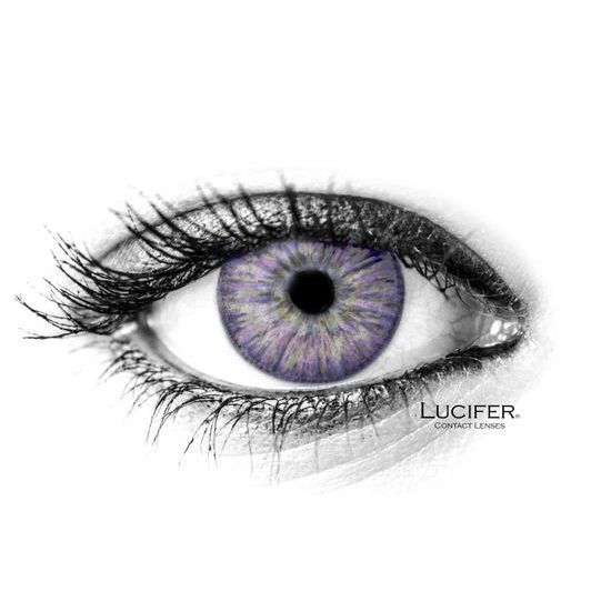 Barevné šošovky - nedioptrické - Brooklyn Violet (2 šošovky)